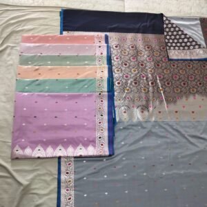 banarasi katan silk saree